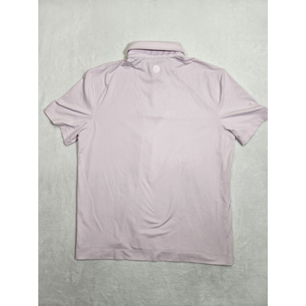 G/FORE Polo Shirt Mens XL Pink Blush Performance Stretch Golf Short Sleeve GFORE - Picture 5 of 9